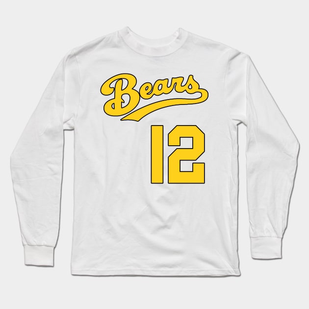 Tanner Boyle Vintage Bad News Bears Jersey (Front/Back Print) Long Sleeve T-Shirt by darklordpug